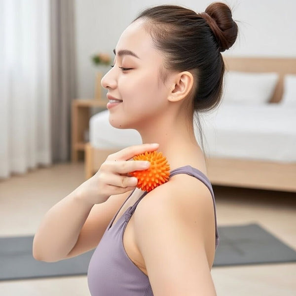 Balle de massage picots pour les pieds et le corps